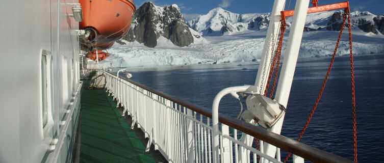 Cruise ship, Antarctica