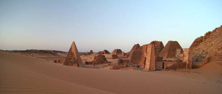 Desert Ruins in the Sudan