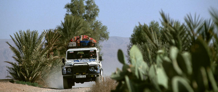 Enjoy a jeep safari into the desert