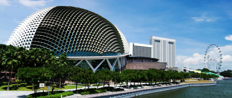 Esplanade theatres on the bay, Singapore