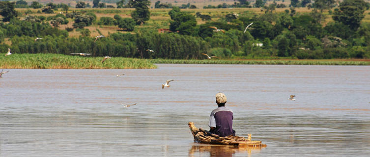 Fisherman on Lake Tana, Ethiopia