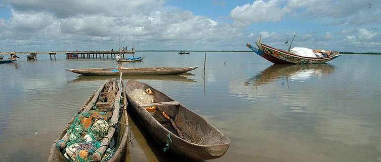 Fishing boats in Senegal