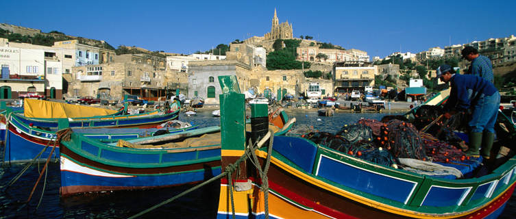 Fishing boats, Malta