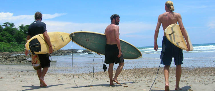 Go surfing in Nicaragua