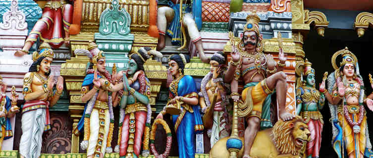 Hindu temple in Sri Lanka's capital Colombo