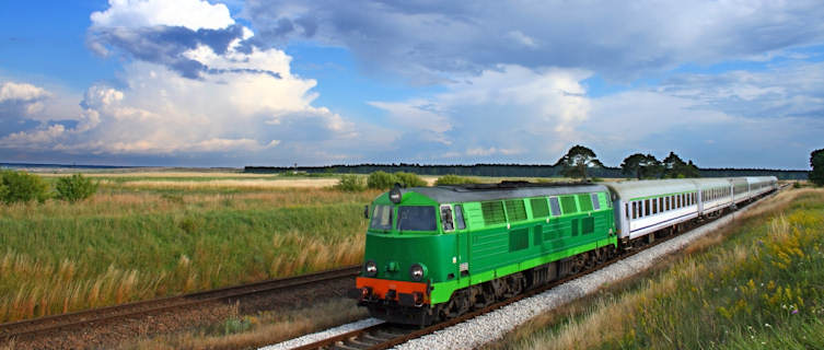 Intercity train, Poland