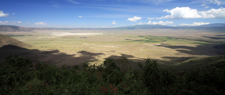 Ngorongoro Crater is a prime safari spot