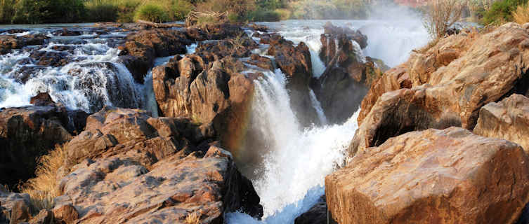 One of Angola's mighty waterfalls