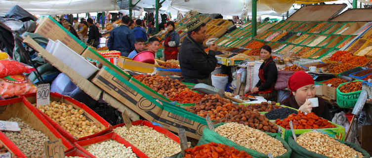 Osh Bazaar in Bishkek, Kyrgyzstan