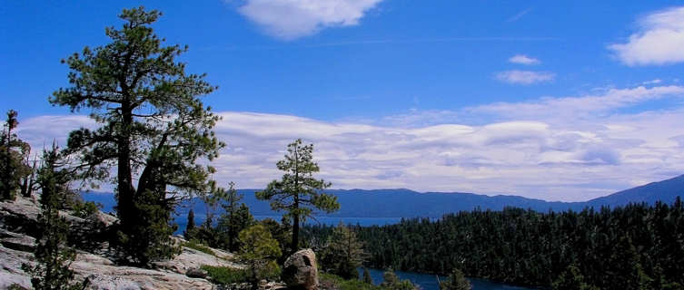Overlooking Nevada's Lake Tahoe