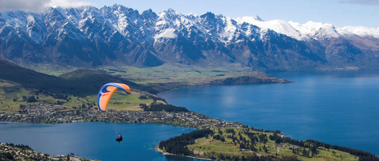Queenstown on South Island, New Zealand