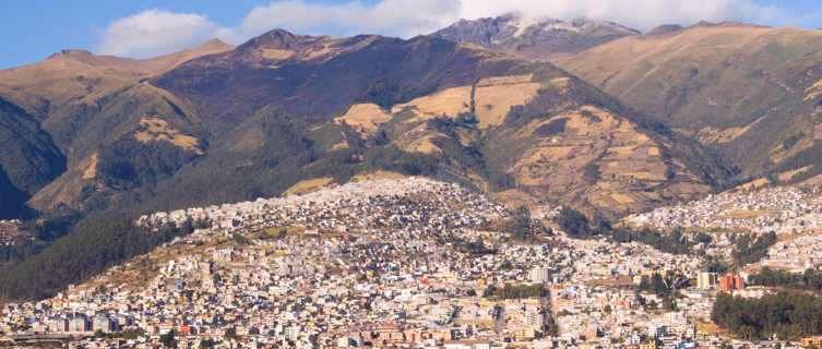 Quito is Ecuador's capital