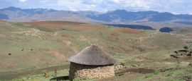 Lesotho mountain hut