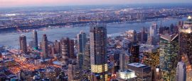 Midtown Manhattan and New Jersey from Empire State Building