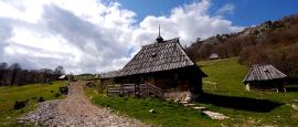 Traditional mountain village, Tara, Serbia
