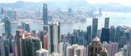 View from Peak Hill, Hong Kong