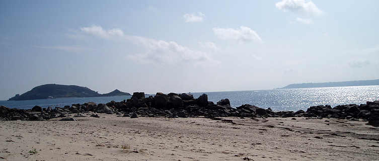 Shell Beach on Herm