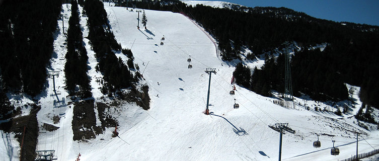 Slope and lifts, Soldeu