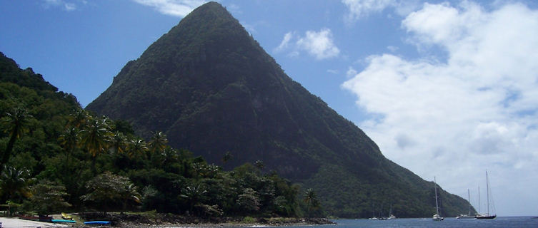 St Lucia's Piton Mountains