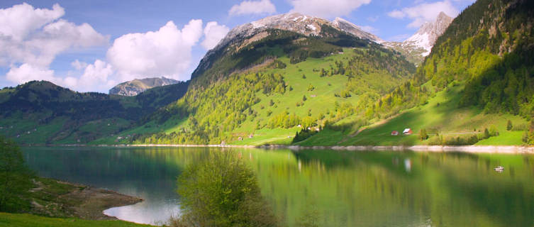 Swiss Alps in summer
