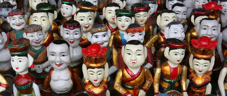 Vietnamese water puppets, Hanoi