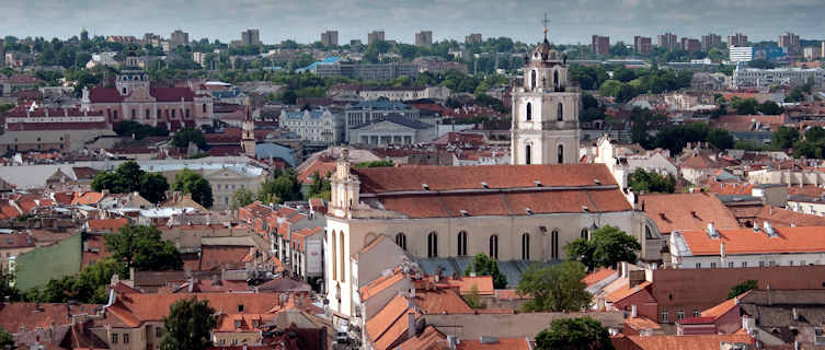 Vilnius skyline, Lithuania