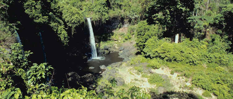 Waterfall in jungle, Nigeria