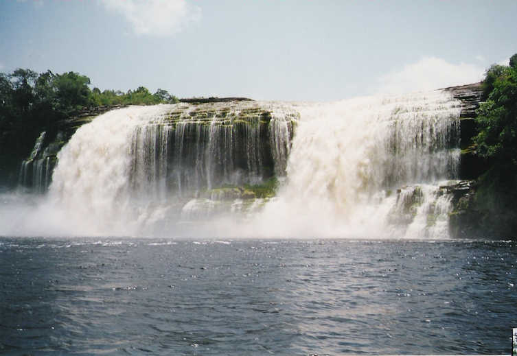 Waterfalls at Canaima