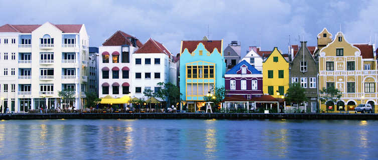 Willemstad waterfront, Curacao