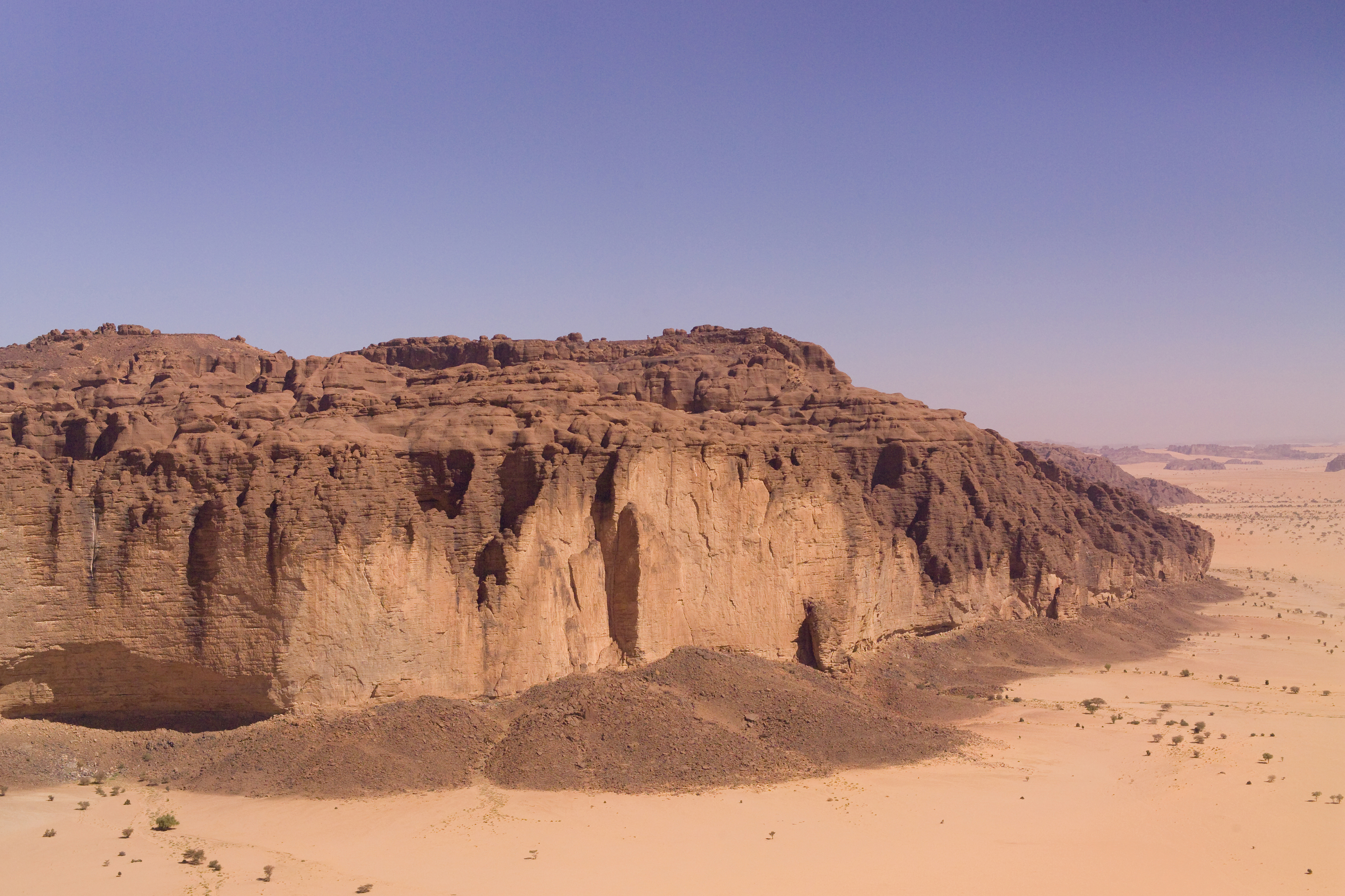 Mountainous desert in Sub-Saharan Chad