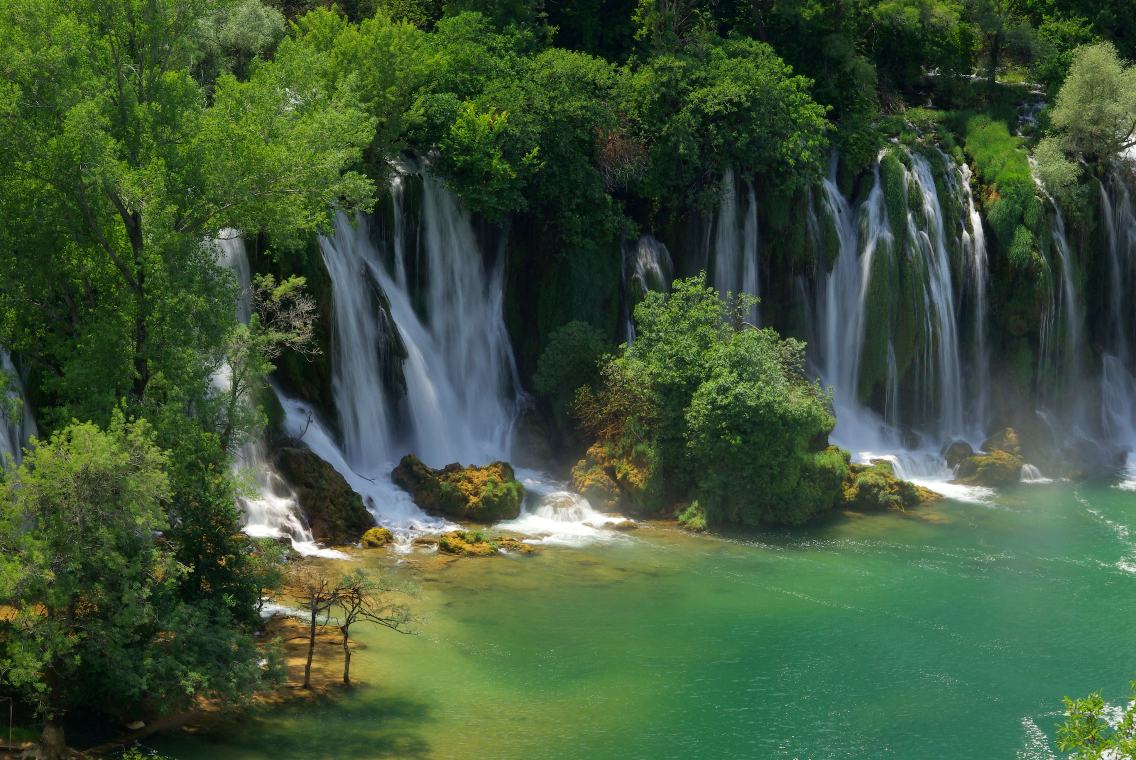 Beautiful Kravica waterfalls, Bosnia