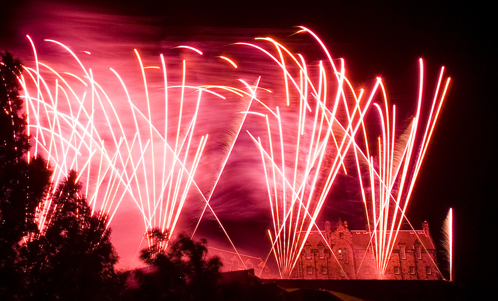 Edinburgh Festival fireworks