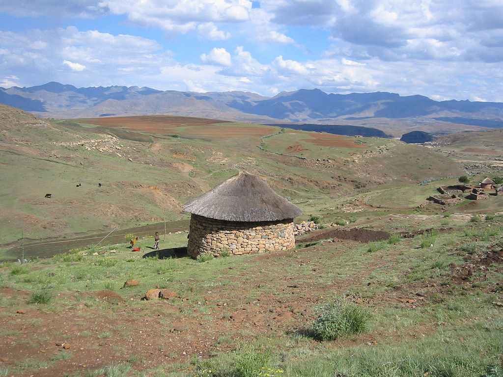 Lesotho mountain hut