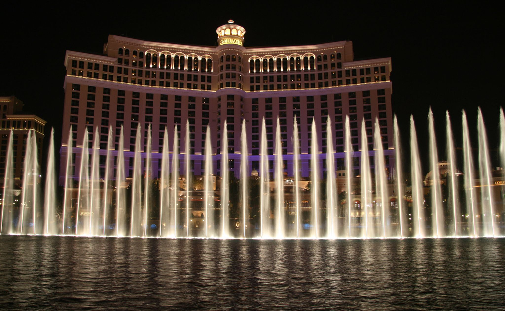 Fountains of Bellagio in Las Vegas, Nevada