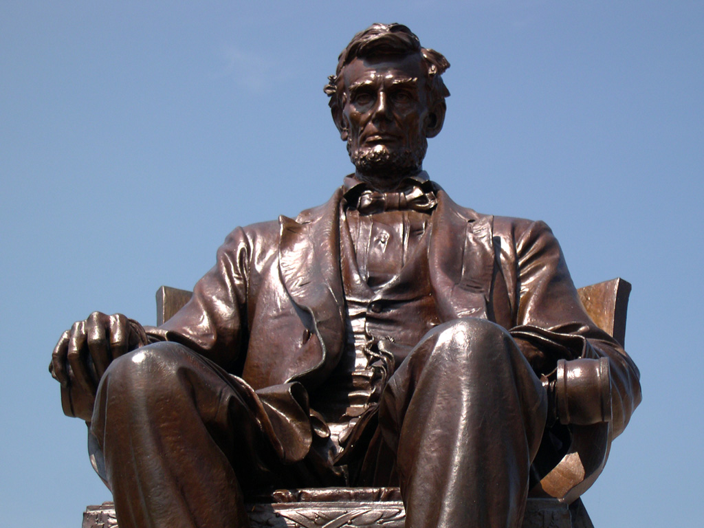 Lincoln at Hodgenville, Kentucky