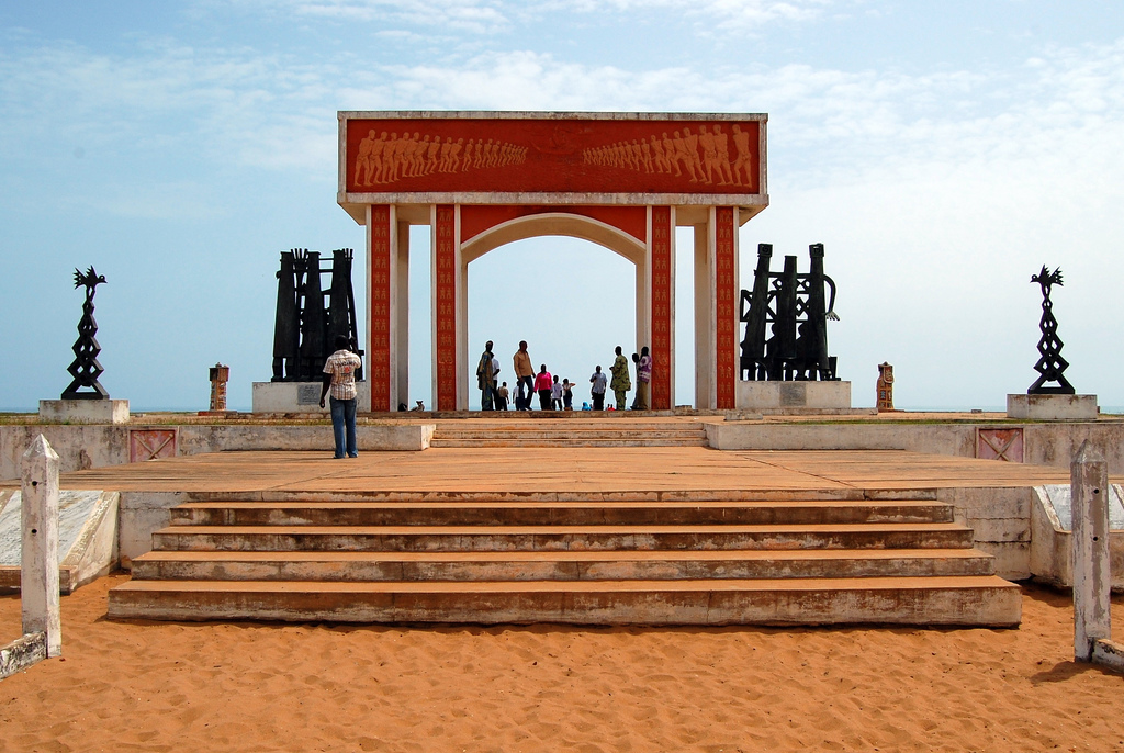 The door of no return, UNESCO heritage site, Ouidah, Benin