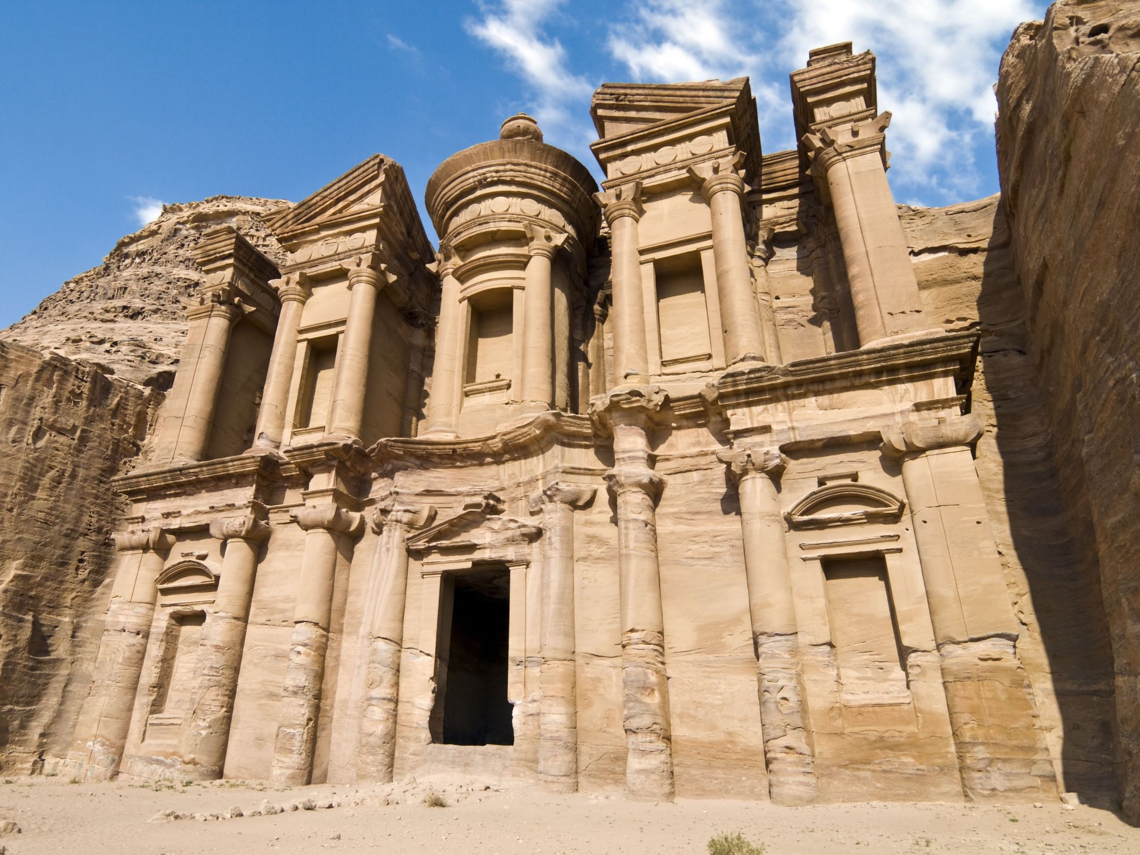 Monastary in Petra, Jordan