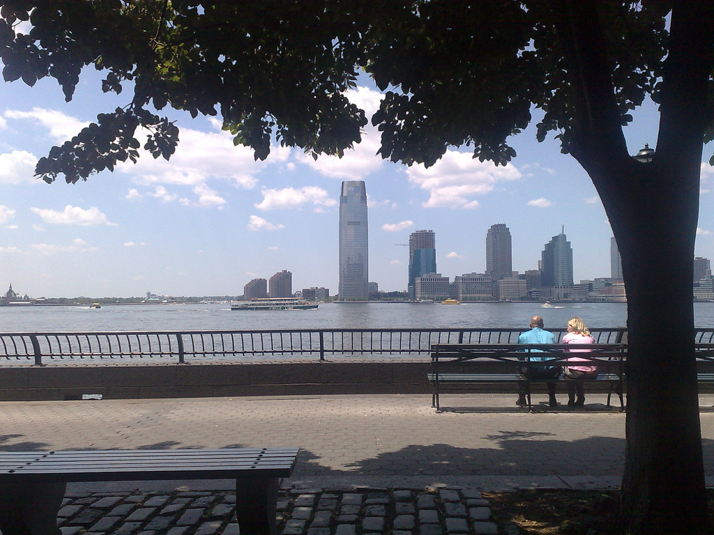 View of New Jersey from Battery Park