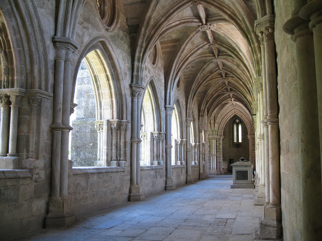 A cathedral in Evora, Portugal