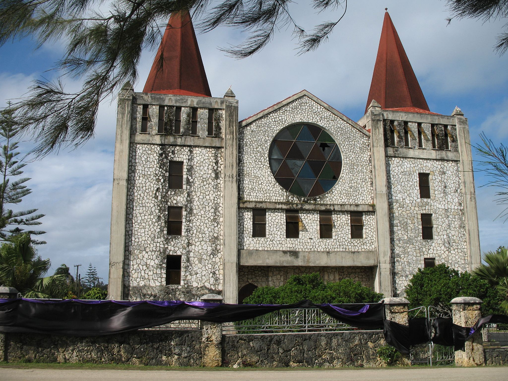 Church in capital city Nuku'Alofa