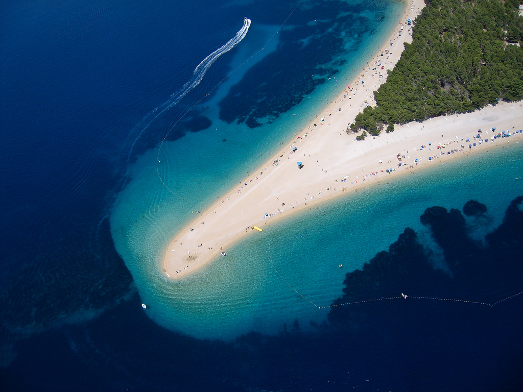 Zlatni Rat beach, Croatia