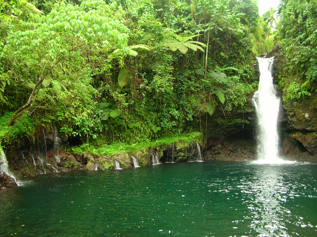 Waterfall, Samoa