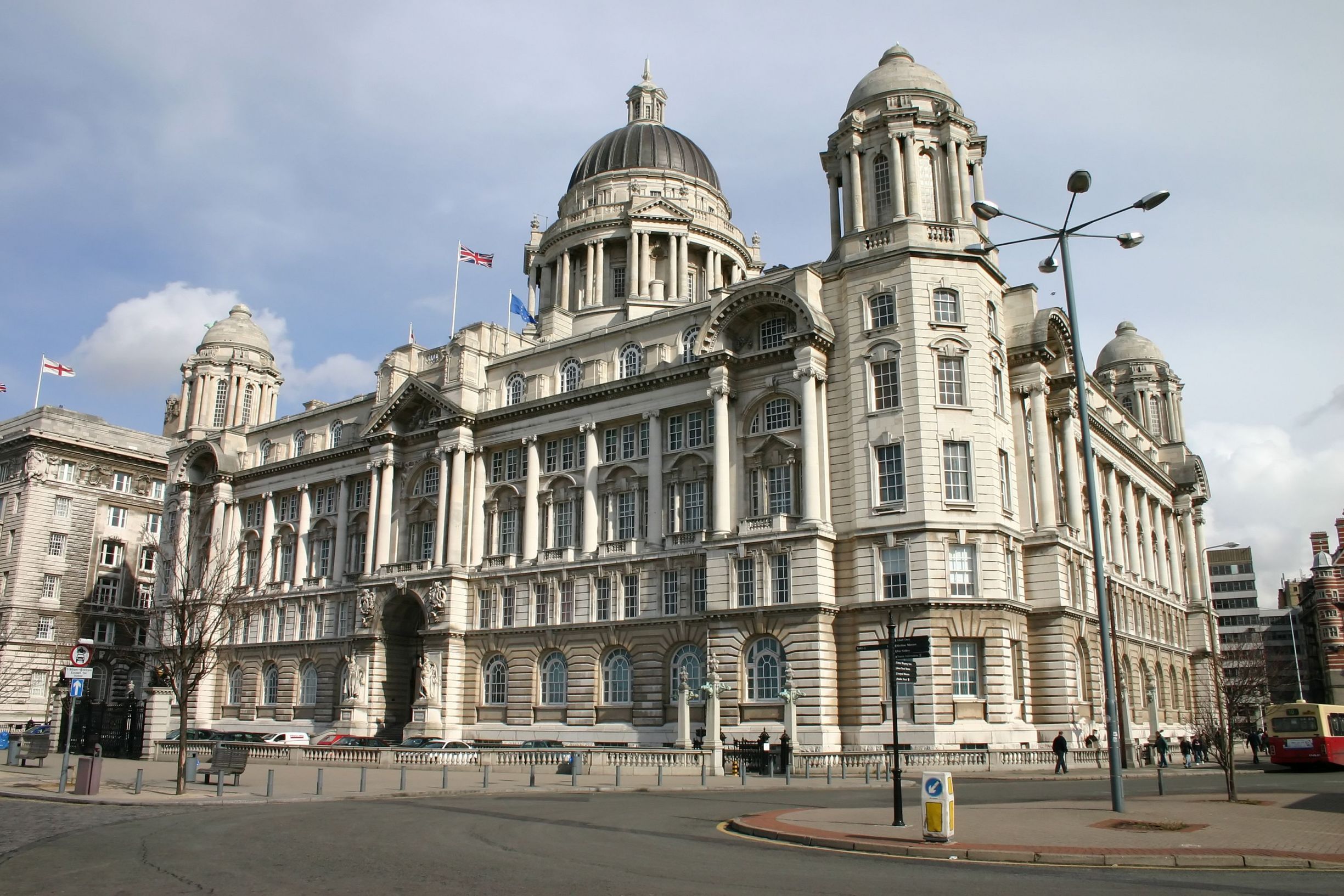 One of the Three Graces on Liverpool's waterfront