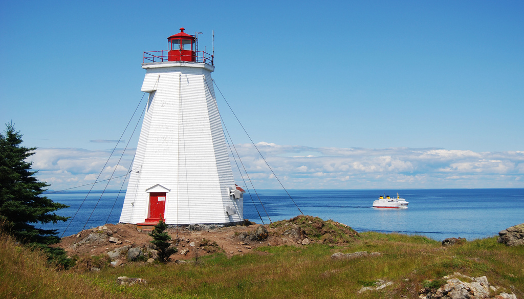 Swallowtail is one of many lighthouses in New Brunswick