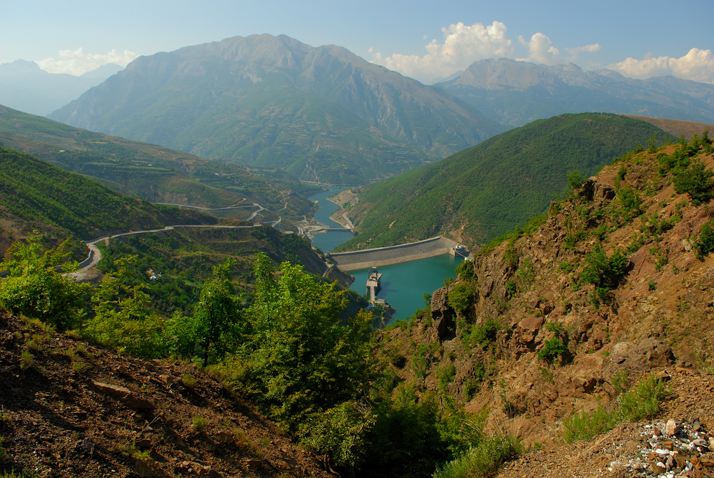 Mountains in northwest Albania