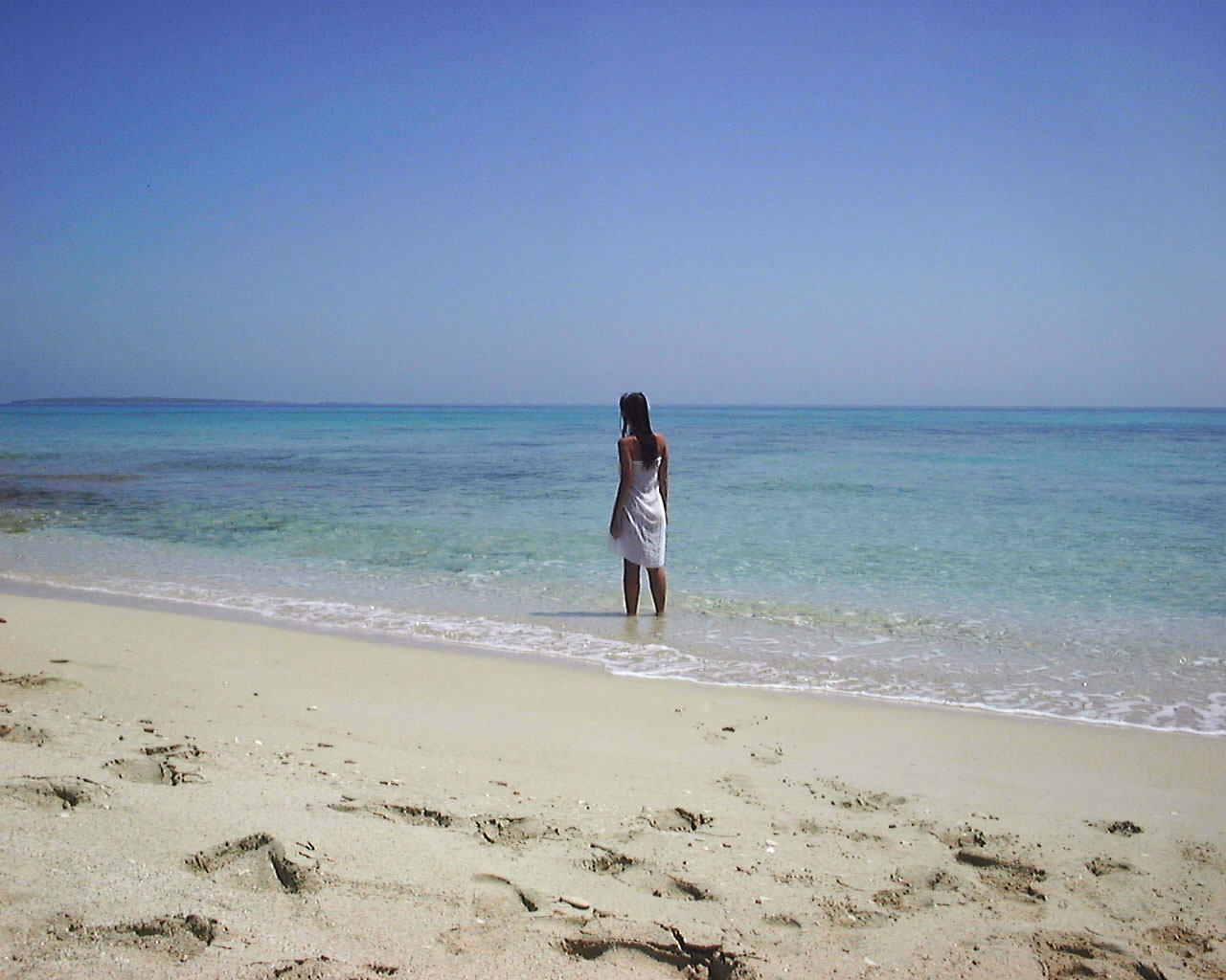 The island of Formentara is famed for it's soft white sand