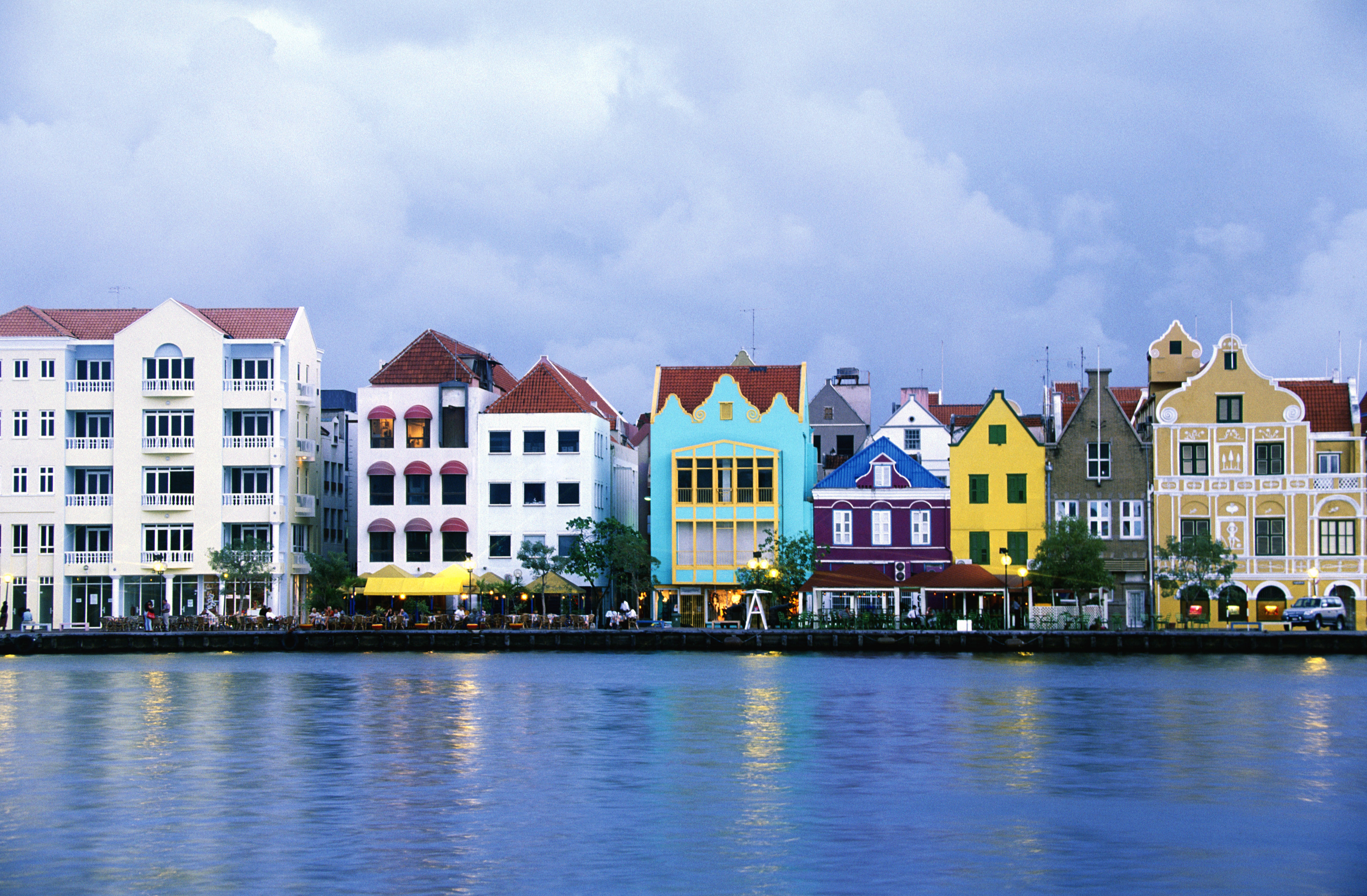 Willemstad waterfront, Curacao