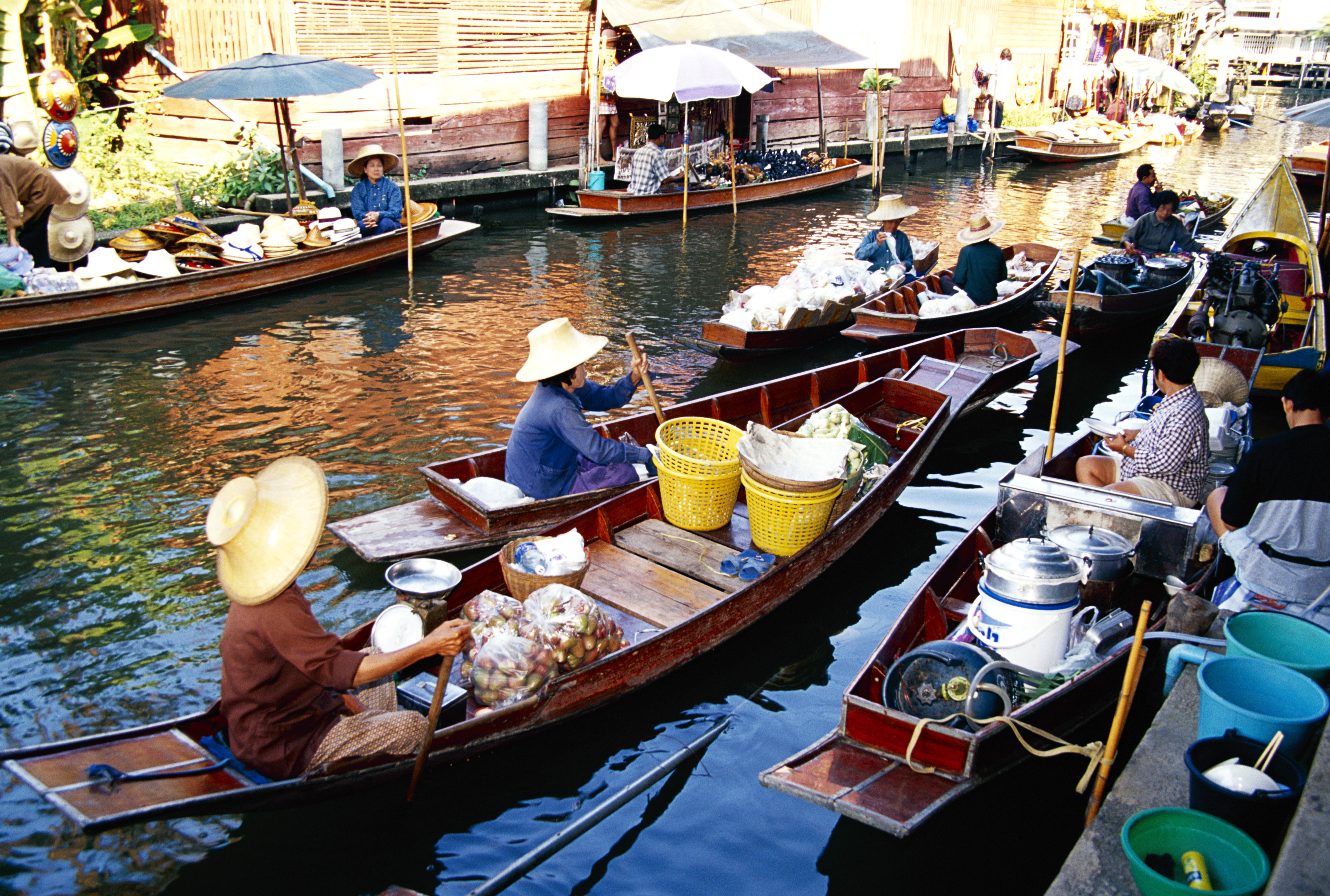 Floating markets, Bangkok