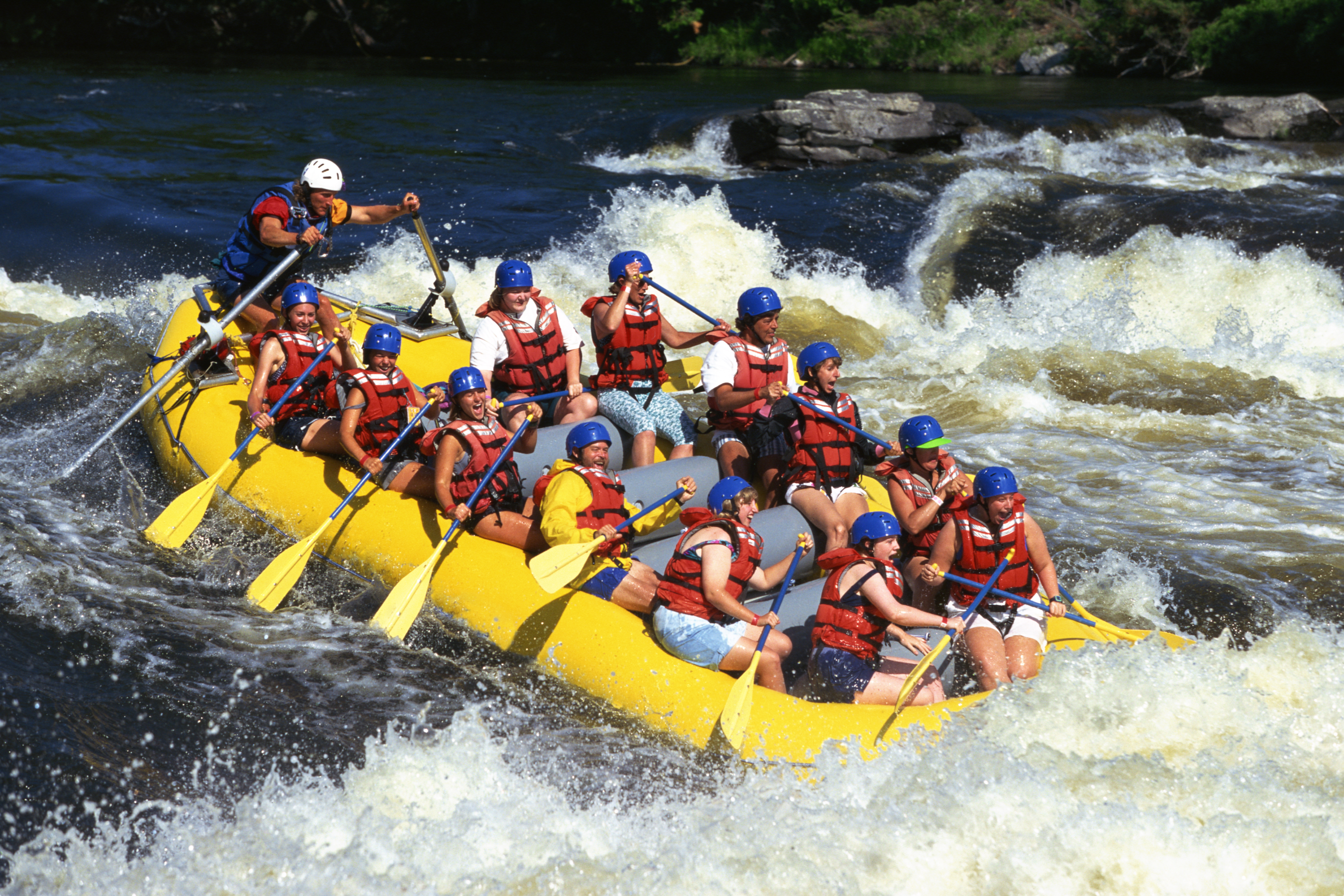 White water rafting, Ottawa River, Ontario