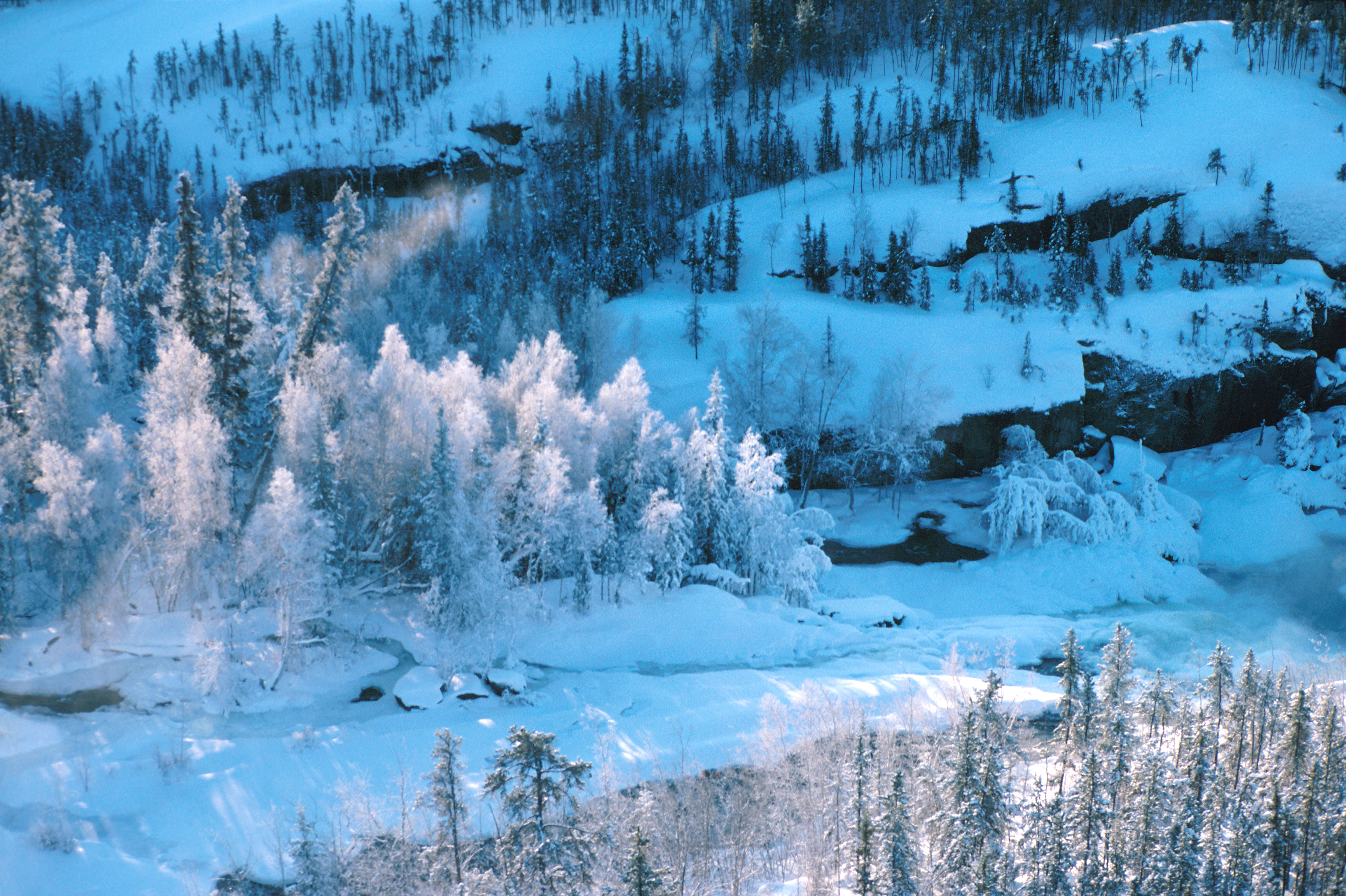 Winters are harsh in the Northwest Territories